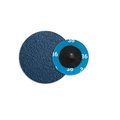 Continental Abrasives 3" 36 Grit Zirconia Cloth Reinforced Quick Change Style Disc Q-Z3036